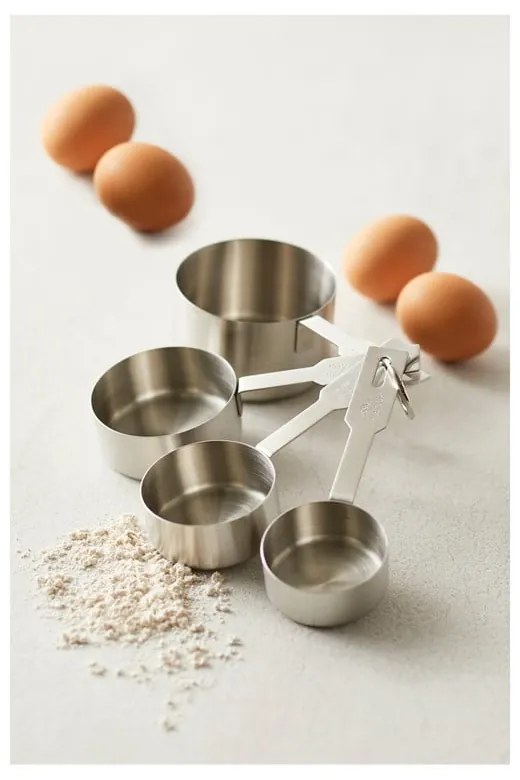 Ustensile de măsurat în bucătărie 4 buc. din oțel – Blomsterbergs