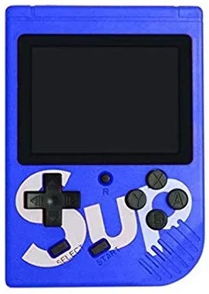 Zaparkorun Consolă digitală de jocuri 400v1 SUP GameBox - albastru