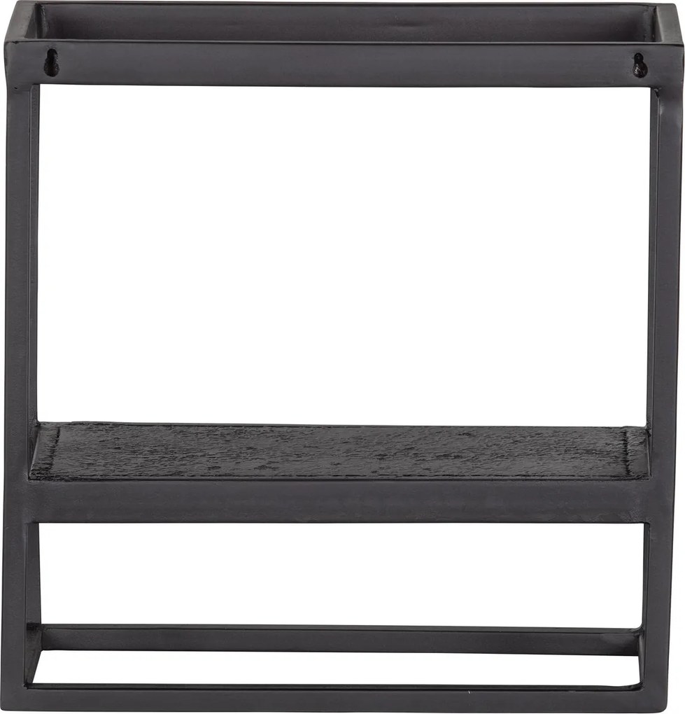 Raft metalic CASTO 40x40 cm, negru