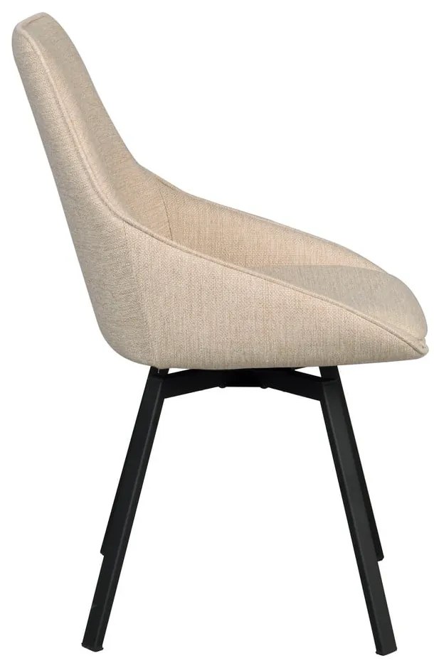 Scaune de dining bej 2 buc. Alison – Rowico