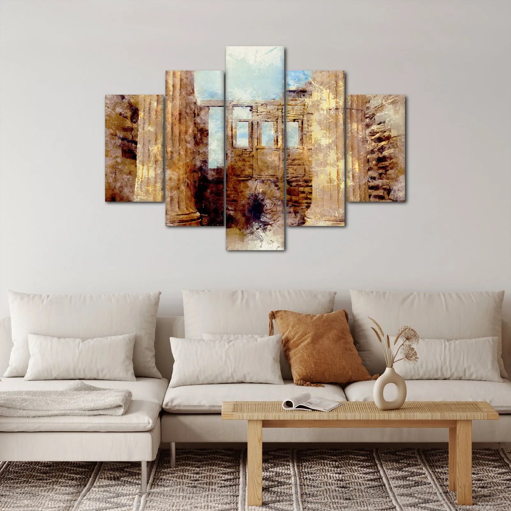 Tablou - Erechtheion, Atena, Grecia (150x105 cm)