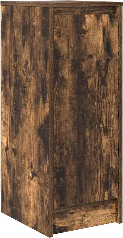 vidaXL Bufetă Stejar afumat 29,5x34x76 cm Lemn prelucrat