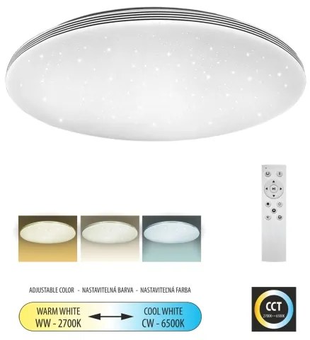 Plafonieră LED dimabil VENTA LED/36W/230V 2700-6500K + telecomandă