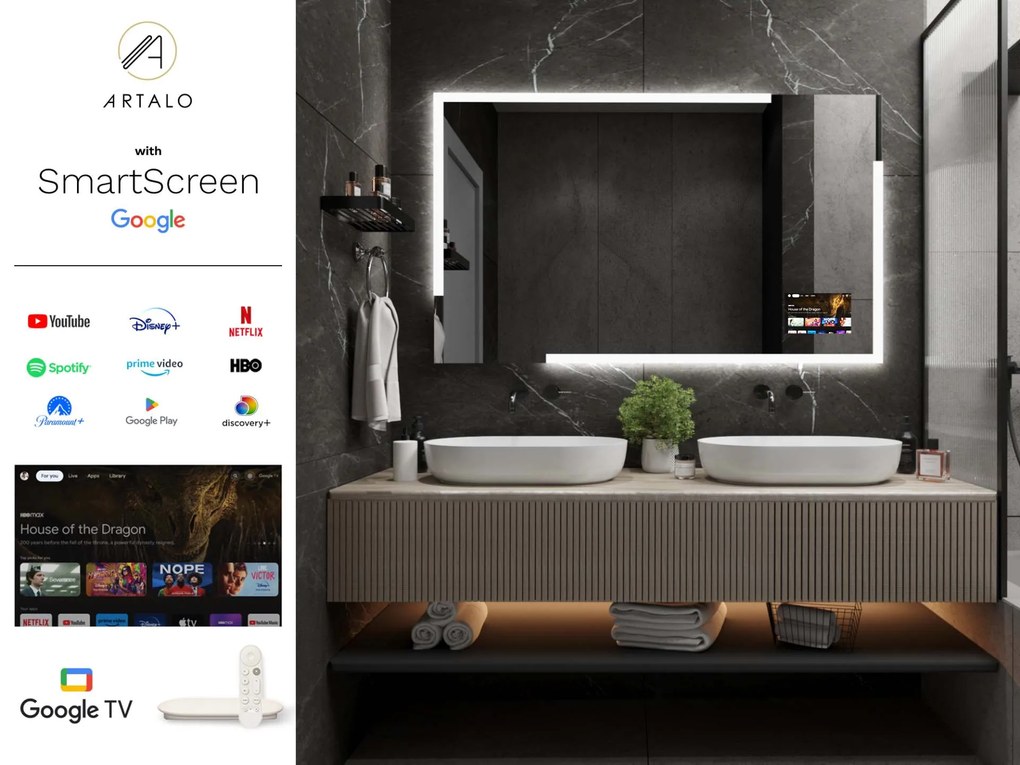 Oglindă LED cu iluminare M23