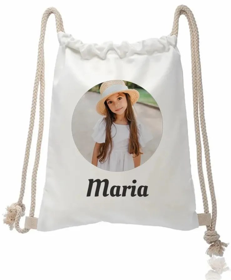 Rucsac personalizat cu fotografie si nume