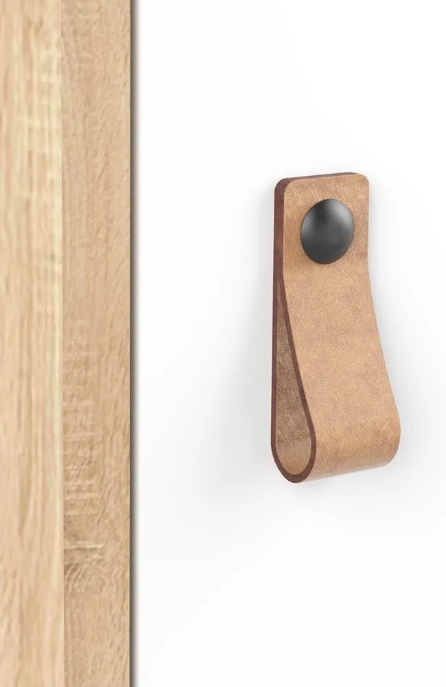 Birou cu blat cu aspect de lemn de stejar 50x115 cm Oxford – TemaHome