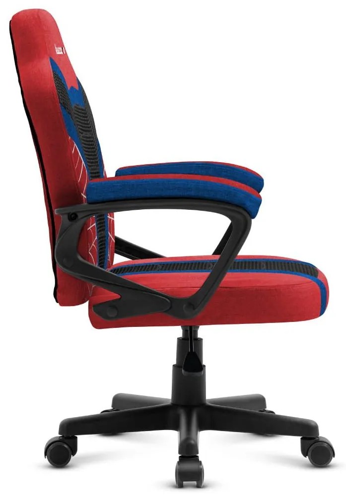 Scaun gaming pentru copii Rover 1 (negru + roșu + albastru). 1087542