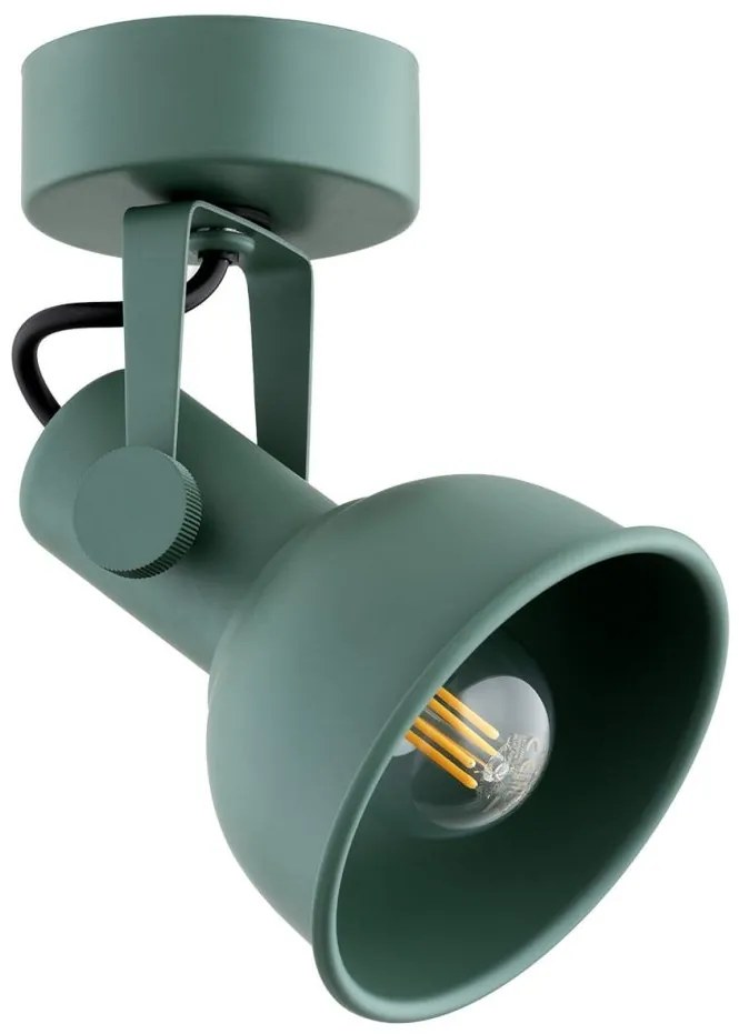 Aplica de perete / tavan cu spot directionabil design modern Lenora verde