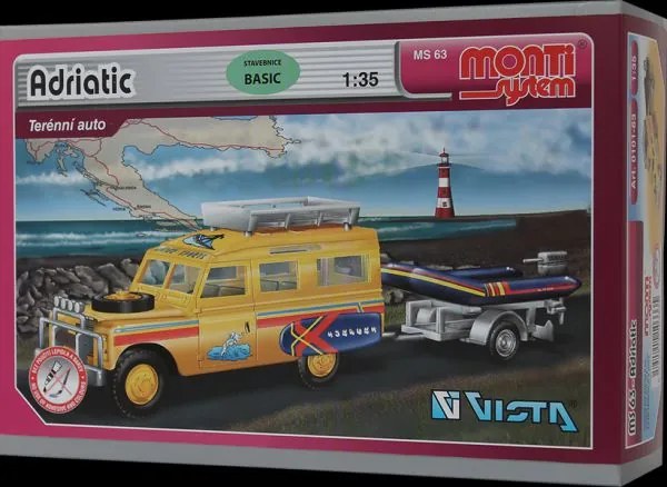 Kit Monti 63 Land Rover- remorcare cu barca