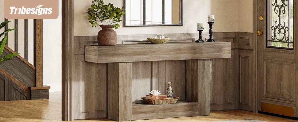 MAM4 - Masa Consola, 160 cm, masuta hol, living, dining, dormitor - Maro