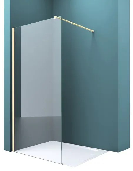 Paravan de dus tip Walk-in auriu periat Rune Syn 110x200 cm