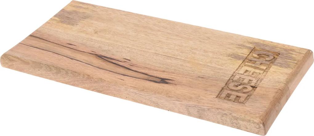 Tocător Koopman Cheese, din lemn, 20 x 39,5 x 2,2 cm