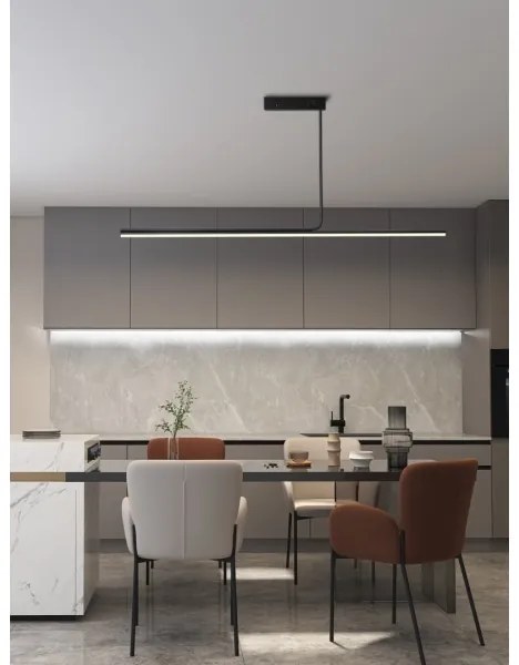 Lustră LED dimabilă pe tijă Immax NEO 07235L LITE ASTA LED/28W/230V Tuya + telecomandă