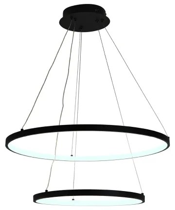 Lustră LED dimabilă pe cablu LED/75W/230V 3000-6500K + telecomandă