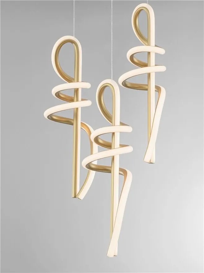 Lustra cu 3 pendule LED SOLINE