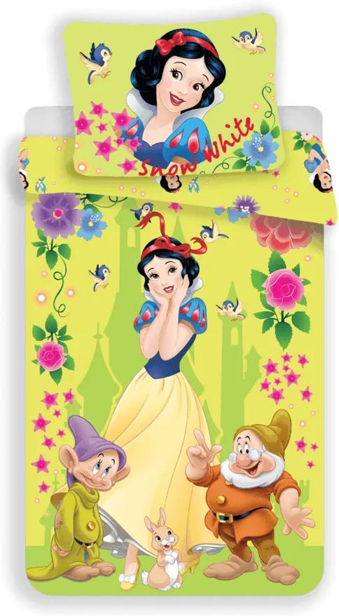 Lenjerie de pat copii Snow White, 140 x 200 cm,, 70 x 90 cm