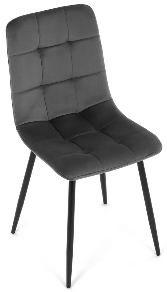Set de scaune de sufragerie CT-281 GREY4, 4 buc