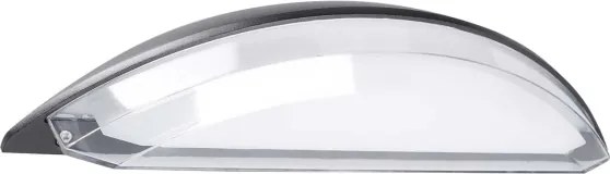 Aplica de perete pentru exterior ALABAMA, LED, 12W, 230V, IP54, neagră