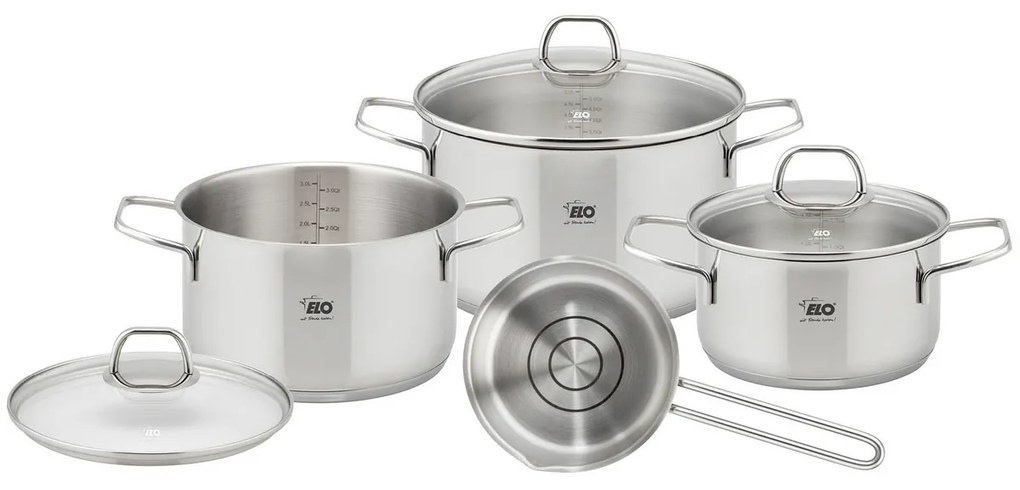 Elo 41410 Set de 4 oale din oțel inoxidabil de două ori