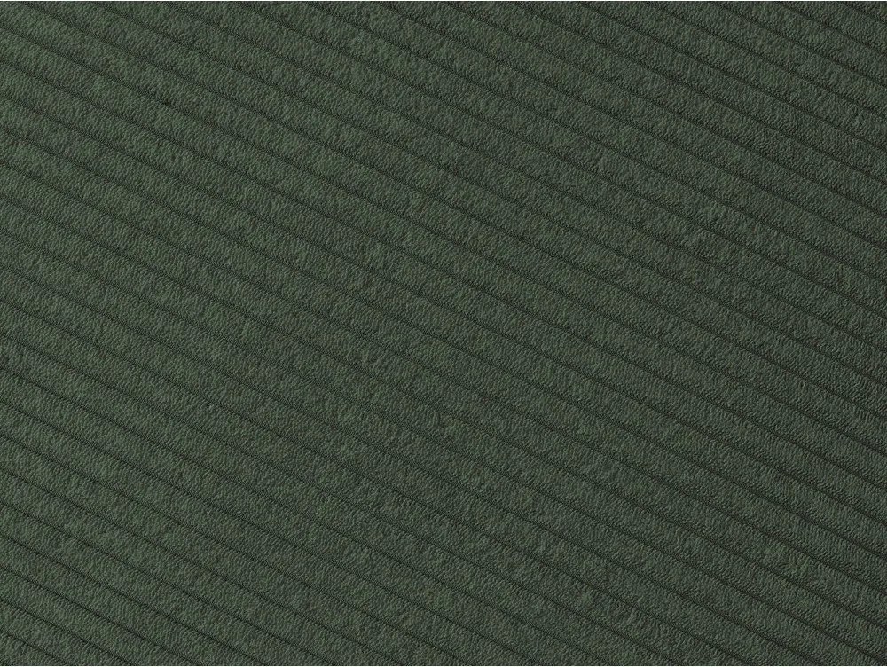 Canapea verde cu tapițerie din catifea reiată 250 cm Tina – Bobochic Paris