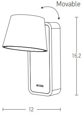Aplica LED moderna stil minimalist Lamya