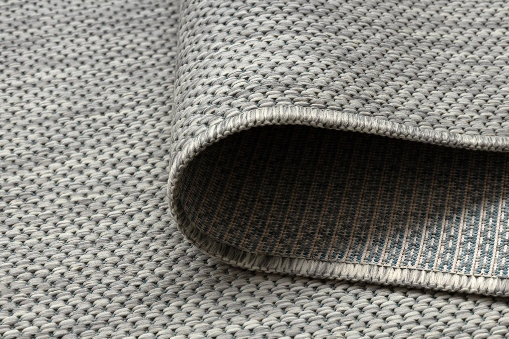 Covor, traversa SISAL SION A5165A Melanj țesute plate gri