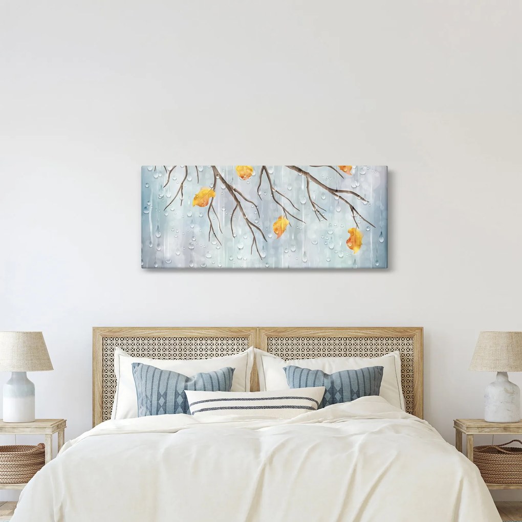 Tablou - Toamna ploioasă (120x50 cm)
