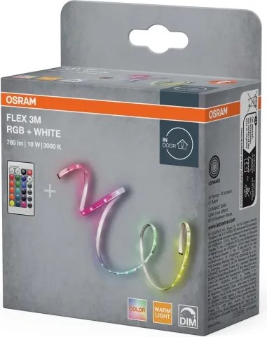 Osram - bandă LED RGBW dimabilă FLEX 3m LED/10W/230V + telecomandă