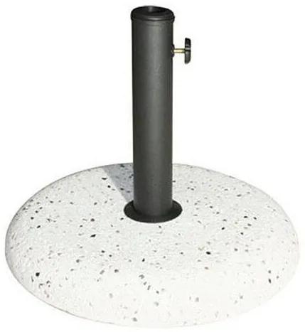 Suport umbrela beton 20 kg, 45 cm - CARTER  Alb