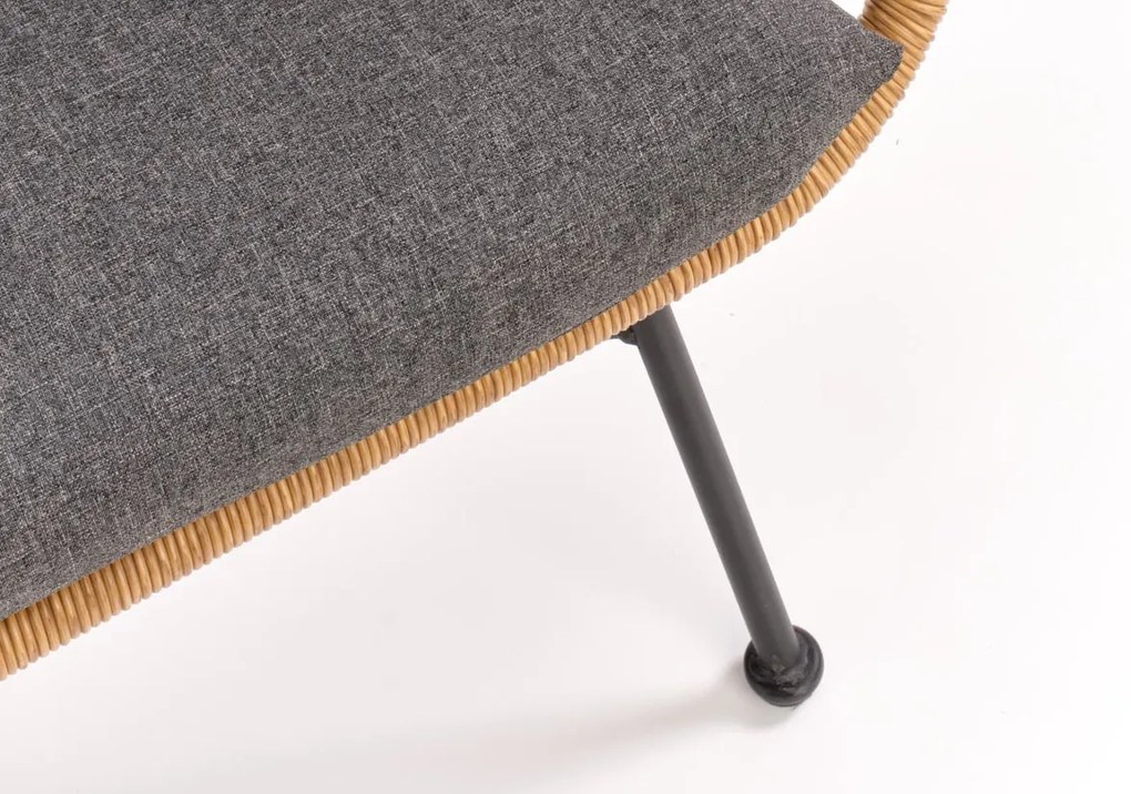 Supermobel Canapea IKARO XL, 120x96x70, natural/gri