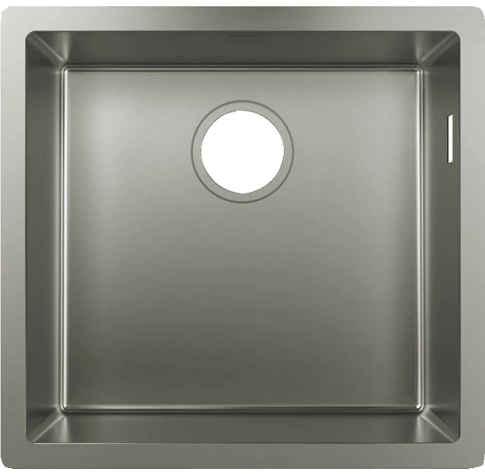 Chiuveta bucatarie Hansgrohe S71 inox 50x45 cm