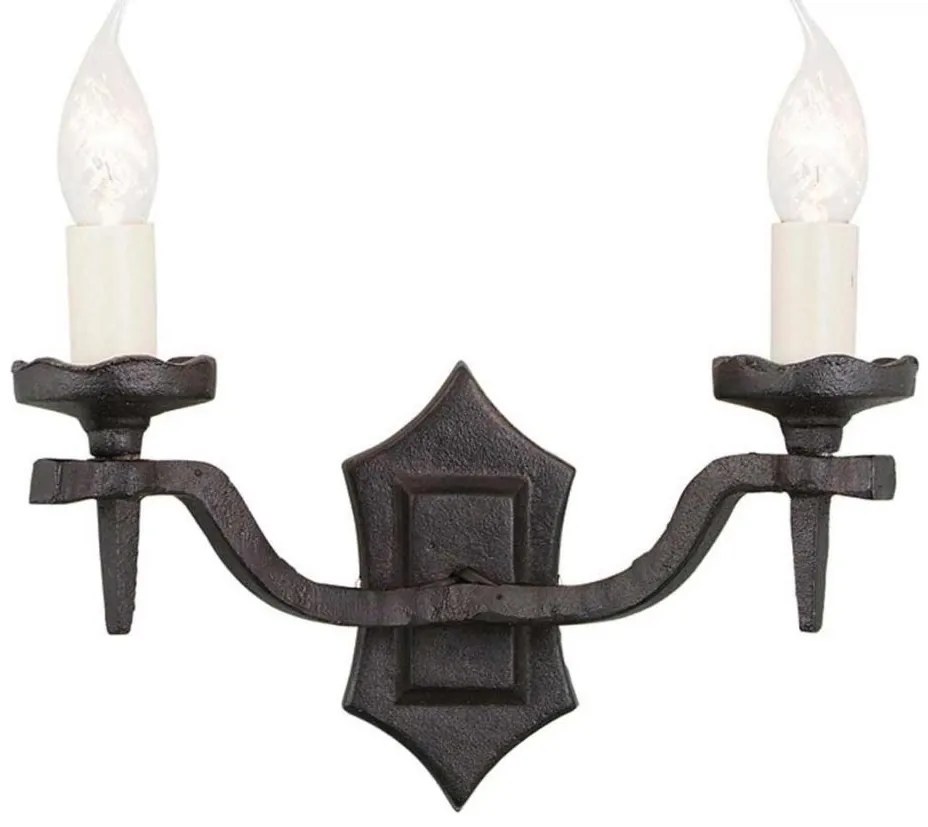 Aplică Elstead RY2B-BLACK RECTORY 2xE14/60W/230V