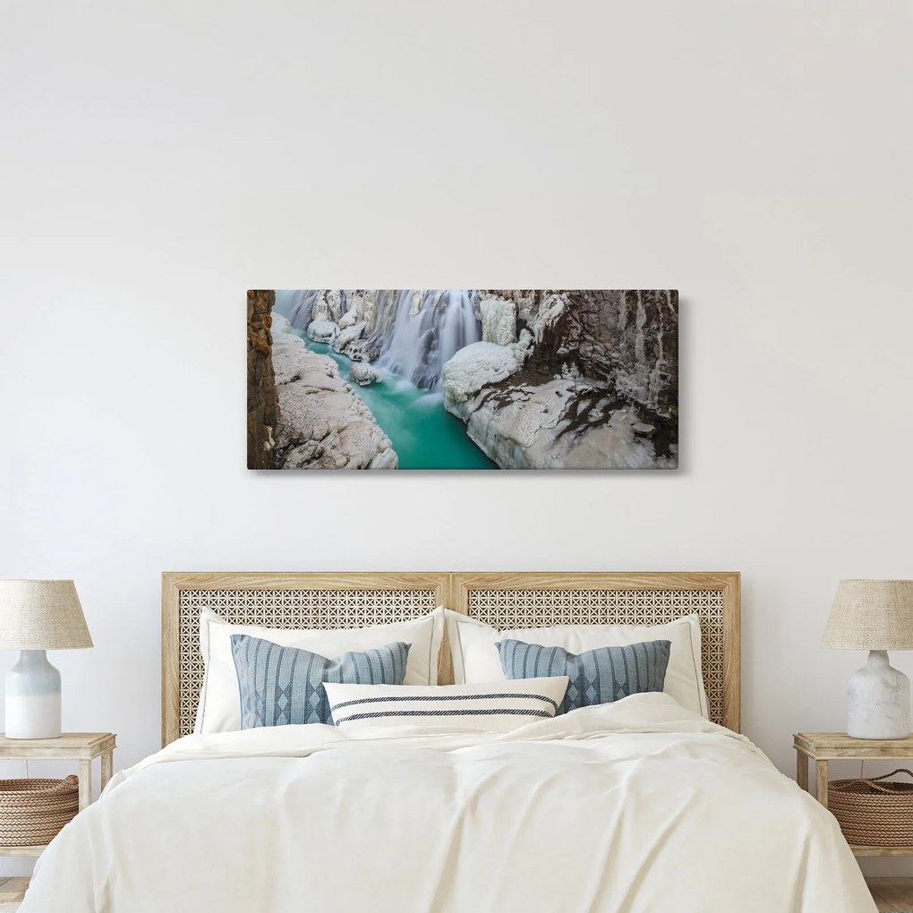 Tablou - Natura islandeză (120x50 cm)