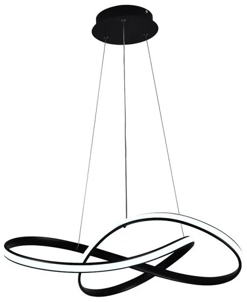 Lustră LED dimabilă pe cablu LED/70W/230V 3000-6500K + telecomandă