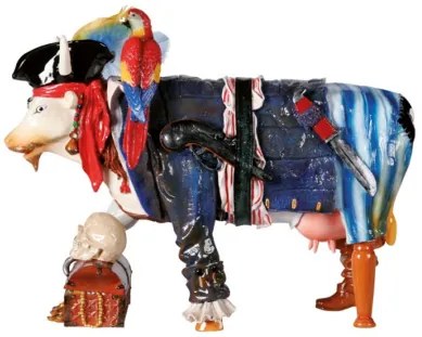 Cadouri Personalizate Vacuta Decorativa - Piratul Jack