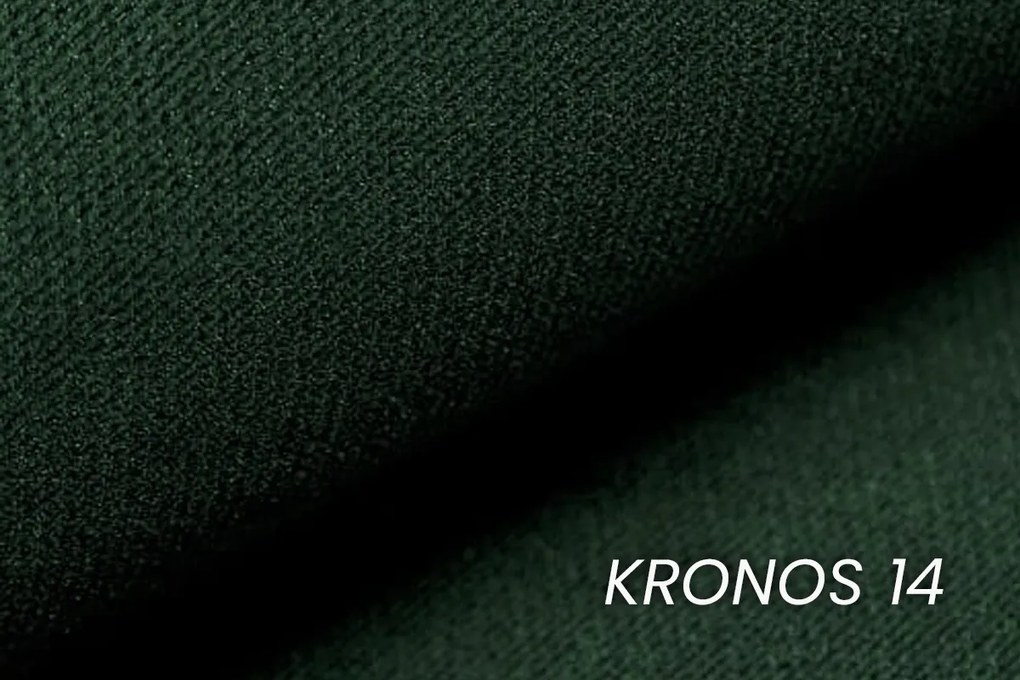 Canapea extensibilă Wars - catifea verde Kronos 14 / picioare wenge