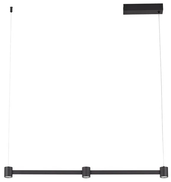Lustra moderna cu 3 spoturi LED Puize