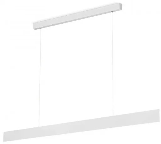Lustra LED suspendata moderna up/down GIDEON alba