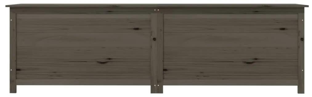 Cutie de perne de exterior antracit 200x50x56cm lemn masiv brad Antracit, 200 x 50 x 56 cm