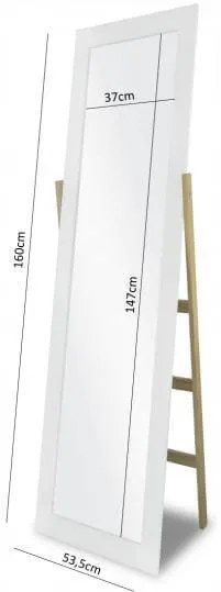 Oglindă 160cm White Visum