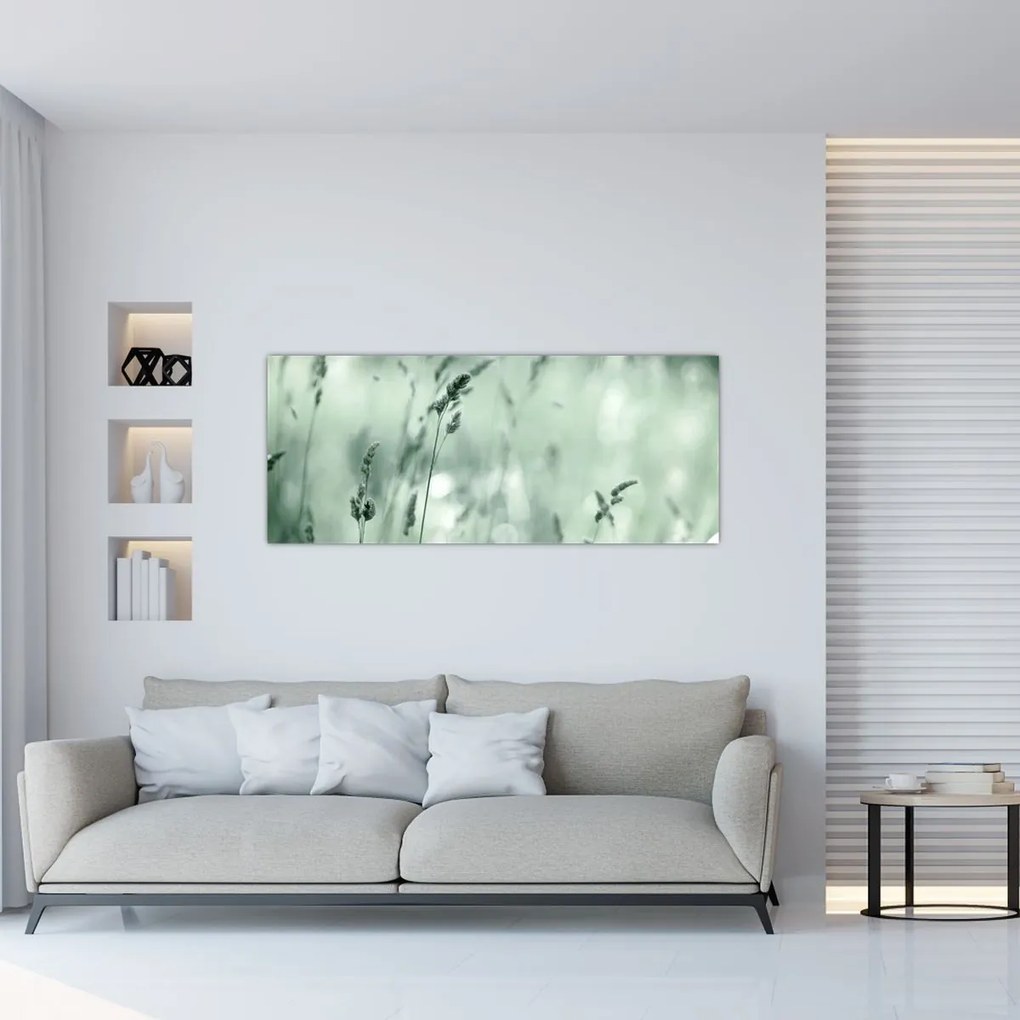 Tablou - Pajiște verde (120x50 cm)