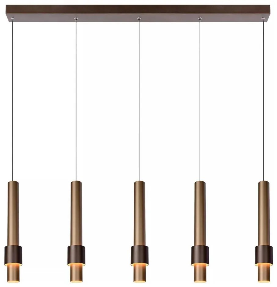 Lustră LED dimabilă pe cablu Lucide 24402/30/96 MARGARY 5xLED/4,2W/230V alamă
