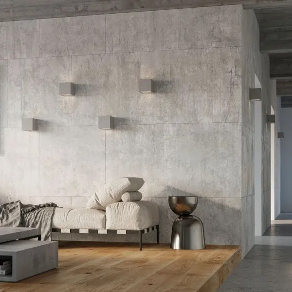 Aplică LEO 1xG9/40W/230V beton Sollux SL.0991