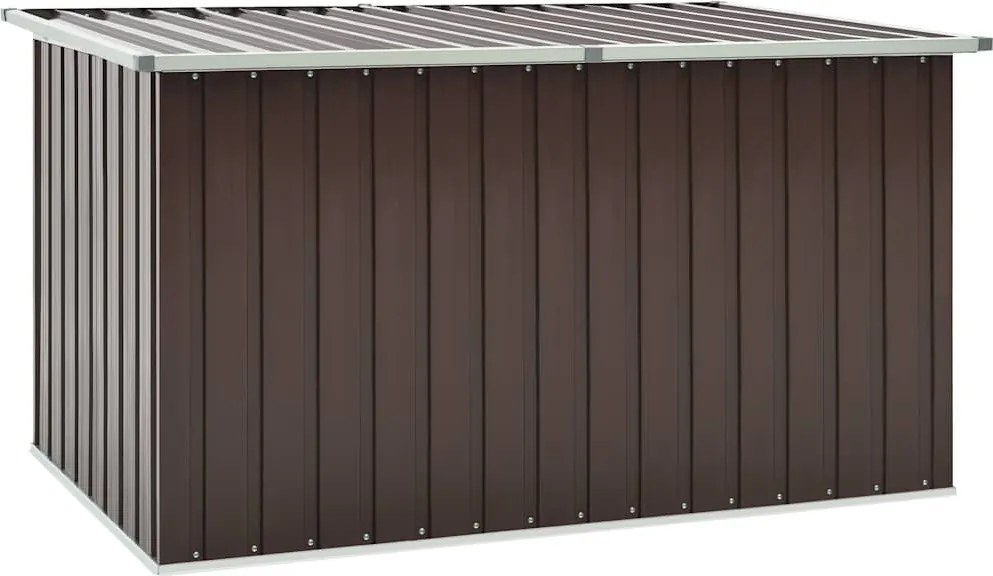 vidaXL Ladă de depozitare pentru grădină, maro, 171 x 99 x 93 cm
