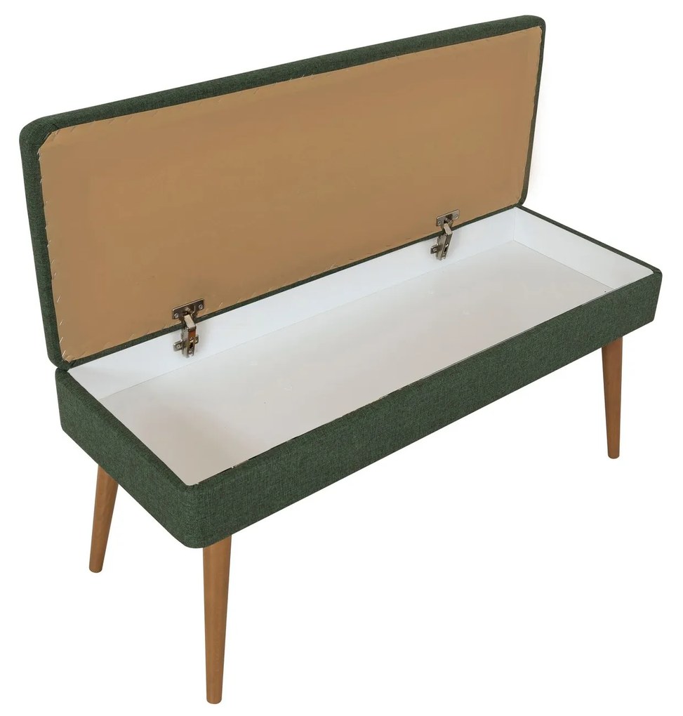 Mobilier pentru hol Maluxe 729 (Stejar sonoma + Verde). 1089063