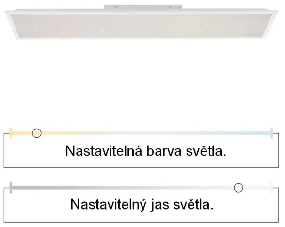 Leuchten Direkt 14762-16 - Lampă LED dimabilă STARRYFLAT LED/36W/230V + DO