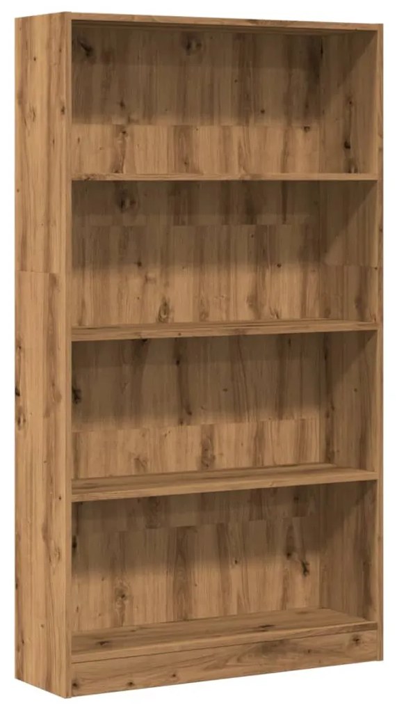 857852 vidaXL Bibliotecă, stejar artizanal, 80x24x143 cm, lemn prelucrat