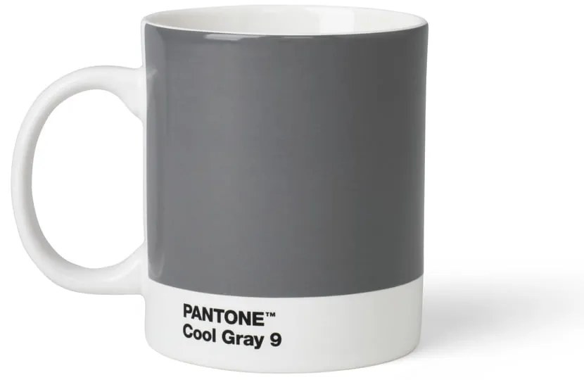 Cană gri din ceramică 375 ml Cool Gray 9 – Pantone