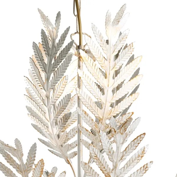 Lustră pe lanț FELCE 5xE14/6W/230V crem ONLI