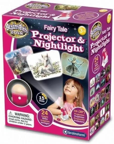 Brainstorm Toys - Lampa de Veghe si Proiector Imagini din Basm